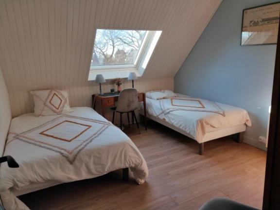 Chambres D'Hotes Et Gite D'Etape Avel Glaz Морле Екстер'єр фото